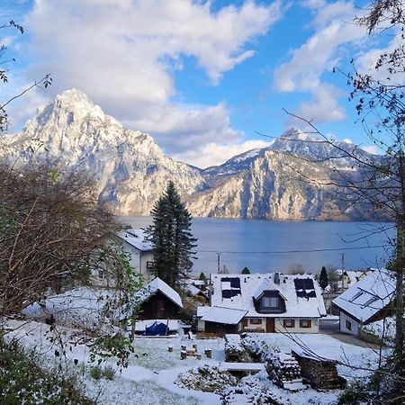 Ferienhaus Beringer Am Kallbach Traunkirchen Dış mekan fotoğraf
