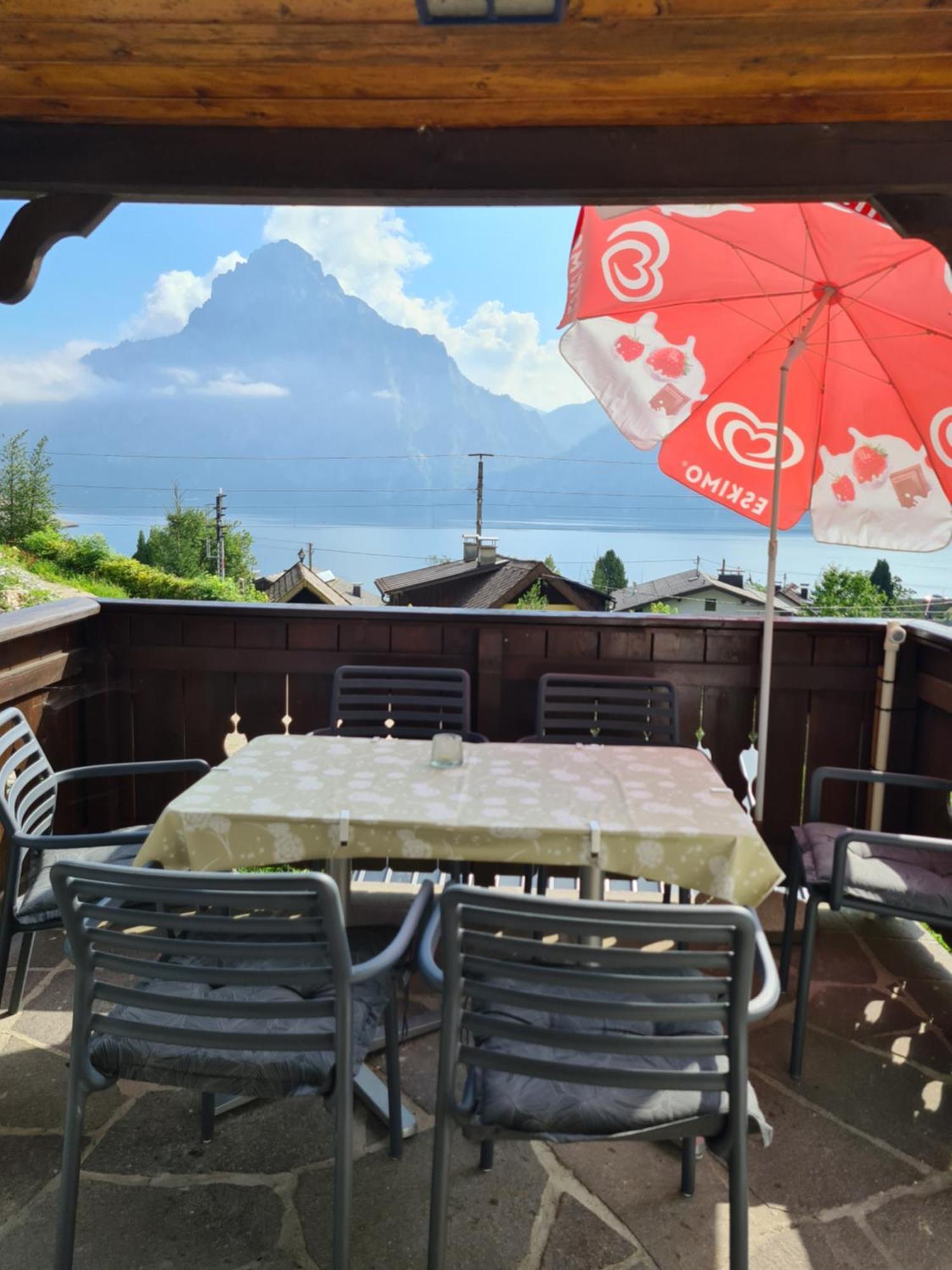 Ferienhaus Beringer Am Kallbach Traunkirchen Dış mekan fotoğraf