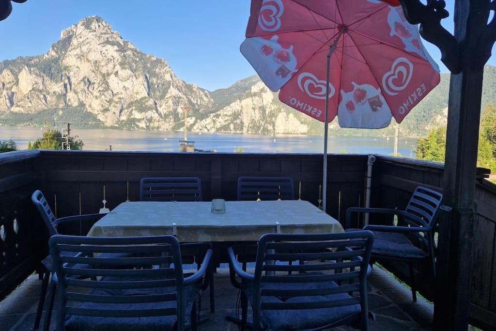Ferienhaus Beringer Am Kallbach Traunkirchen Dış mekan fotoğraf