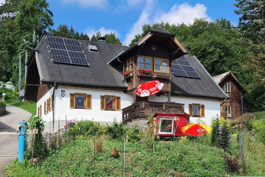 Ferienhaus Beringer Am Kallbach Traunkirchen Dış mekan fotoğraf